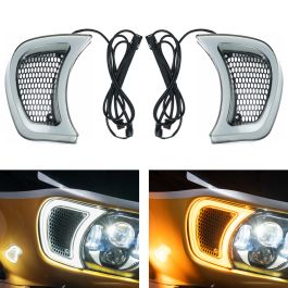 HOGWORKZ® Lumipro LED Vent Signals for '15-'23 Harley® Road Glide