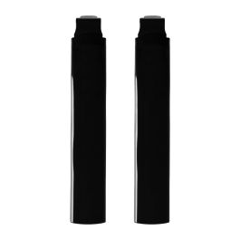 Black Solid Saddlebag Filler Strips for Harley® Touring '93-'08