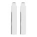 Chrome Solid Saddlebag Filler Strips for Harley® Touring '93-'08