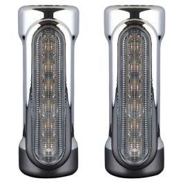HOGWORKZ® Chrome Engine Guard / Highway Bar LED Lights