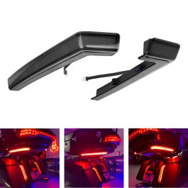 HOGWORKZ® Lumipro™ LED Side Markers for Harley® '14-'23 OEM King Tour Pack - Smoked