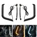 HOGWORKZ® Lumipro Lower Vented Fairing LEDs for Harley® Touring '96-'13 | Black