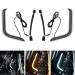 HOGWORKZ® Lumipro Lower Vented Fairing LEDs for Harley® Touring '96-'13 | Chrome