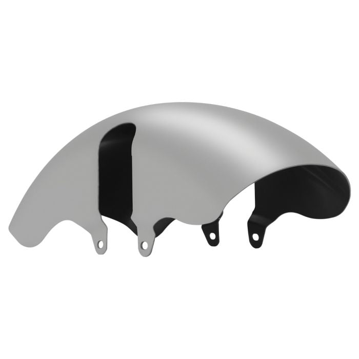 HogWorkz Unpainted 18" Chopped Fat Tire Front Fender for Harley® Touring '96-'23 - HW526001