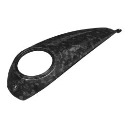 Matte Forged Carbon Fiber Tank Topper Dash for Harley® Touring '23.5-'26