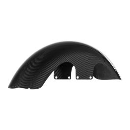 HOGWORKZ® 100% Carbon Fiber Mid-Length 19" Front Fender for Harley® Touring '96-'23