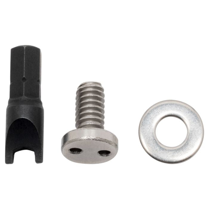 HogWorkz Anti-Theft Security Seat Bolt for Harley-Davidson® from HOGWORKZ® | Polished Metal - HW121036