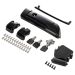 HOGWORKZ® Black Tour Pack Hinges & Latch Kit for Harley-Davidson®