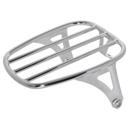 Chrome Solo Luggage Rack for Harley® Softail Slim/Street Bob '18-'26