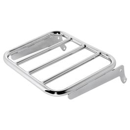 Chrome Luggage Rack Add-On for HOGWORKZ® Sissy Bar Backrest for Harley® Softail '18-'26