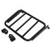 Black Luggage Rack Add-On for HOGWORKZ® Sissy Bar Backrest for Harley® Fat Boy / Breakout '18-'26