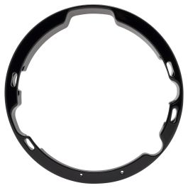 Raked 7” Headlight Bezel for Harley-Davidson® Touring '94-'23 | Black