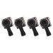 HOGWORKZ® Quick Turn Saddlebag Fasteners / Levers | Black