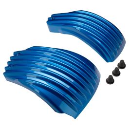 Color Matched Ribbed Battery Covers for Harley® Softail '18-'24