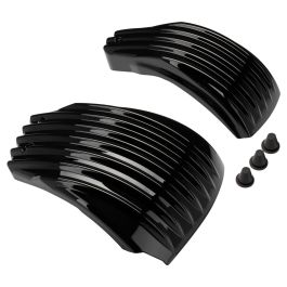 Color Matched Ribbed Battery Covers for Harley® Softail '18-'24