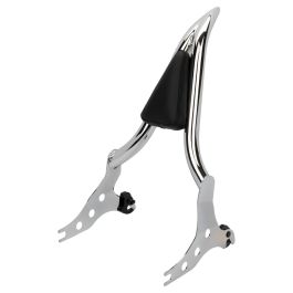 Chrome Detachable Havoc Sissy Bar Backrest for Harley® Breakout / Fat Boy '18-'26