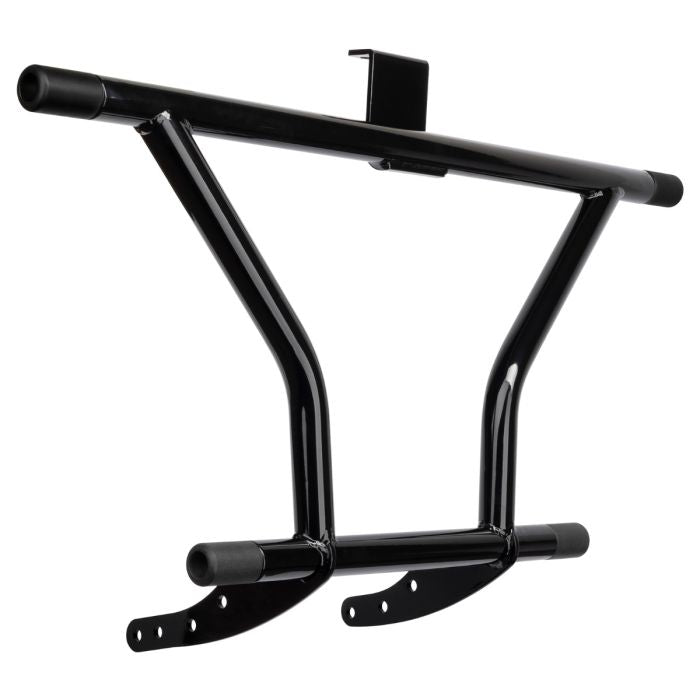 HogWorkz Black Highway Peg Two Step Crash Bar for Harley® Softail '18-'24 - HW157191