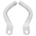 Chrome Saddlebag Guard Eliminator Kit for Harley® Touring '14-'23
