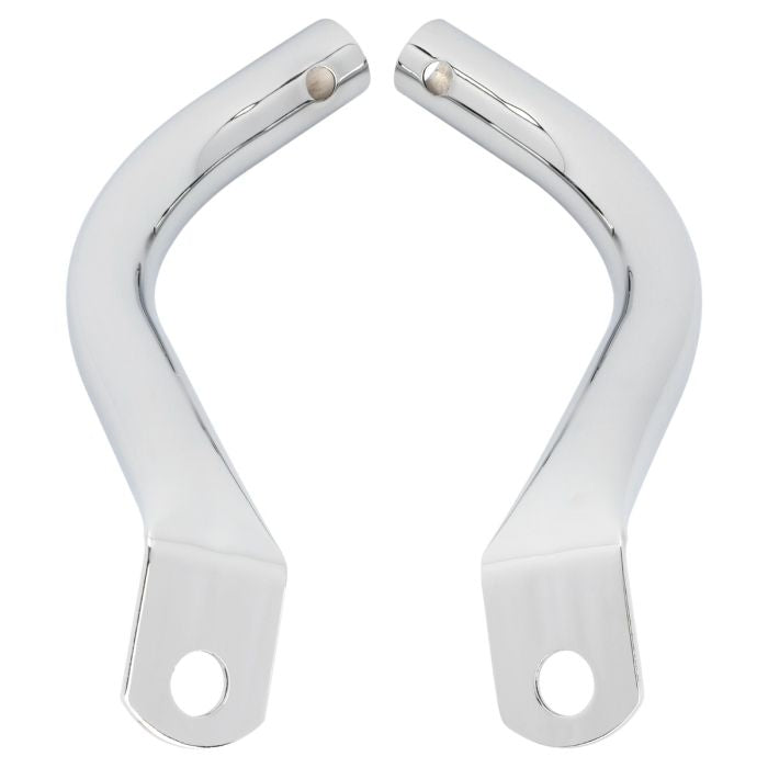 HogWorkz Black Saddlebag Guard Eliminator Kit for Harley® Touring '14-'23 - HW157198