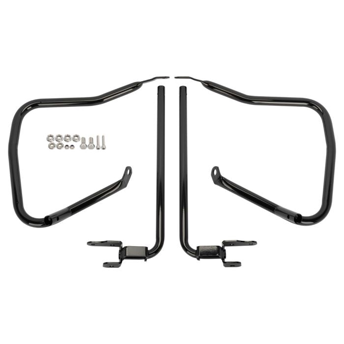 HogWorkz 7/8" Saddlebag Guards for Harley® Touring '23.5-'26 | Black - HW157203 - HW157203