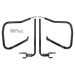HOGWORKZ® 7/8" Saddlebag Guards for Harley® Touring '23.5-'26 | Black