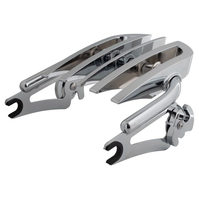 HogWorkz Black Detachable Stealth B2 Luggage Rack for Harley® Touring '09-'26 - HW157319