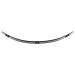Contrast Cut Billet Windshield Trim in Black for Harley® Touring '14-'23