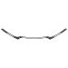 Hollow Cut Billet Windshield Trim in Black for Harley® Road Glide '15-'23