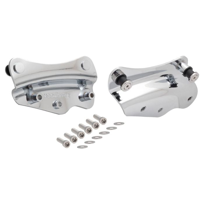 4-Point Docking Hardware Kit for Harley® Touring '09-'13 | Replaces PN 54205-09A - Chrome