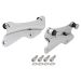 Chrome 4-Point Docking Hardware Kit for Harley® Touring '14-'26 | Replaces PN 52300353