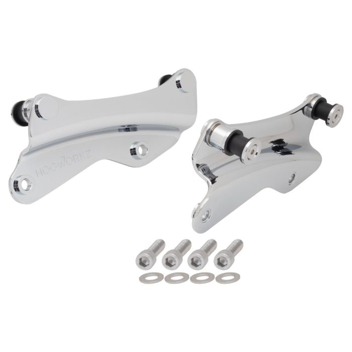 HogWorkz Black 4-Point Docking Hardware Kit for Harley® Touring '14-'26 | Replaces PN 52300353 - HW163003