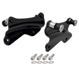 Black 4-Point Docking Hardware Kit for Harley® Touring '14-'26 | Replaces PN 52300353