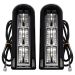 LED Saddlebag Filler Inserts (Run/Brake) in Black for Harley® Touring '14-'23