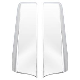 Solid Saddlebag Filler Strips in Chrome for Harley® Touring '14-'23