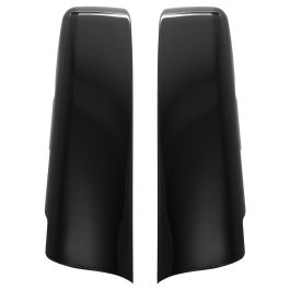 Vivid Black Saddlebag Filler Strips for Harley® Touring '14-'23