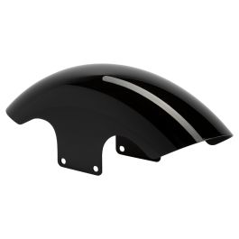 Vivid Black 21" Chopped Front Fender for Harley® Touring '96-'23