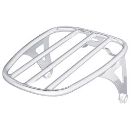 Chrome Solo Luggage Rack for Harley® Softail Heritage/Deluxe '18-'26