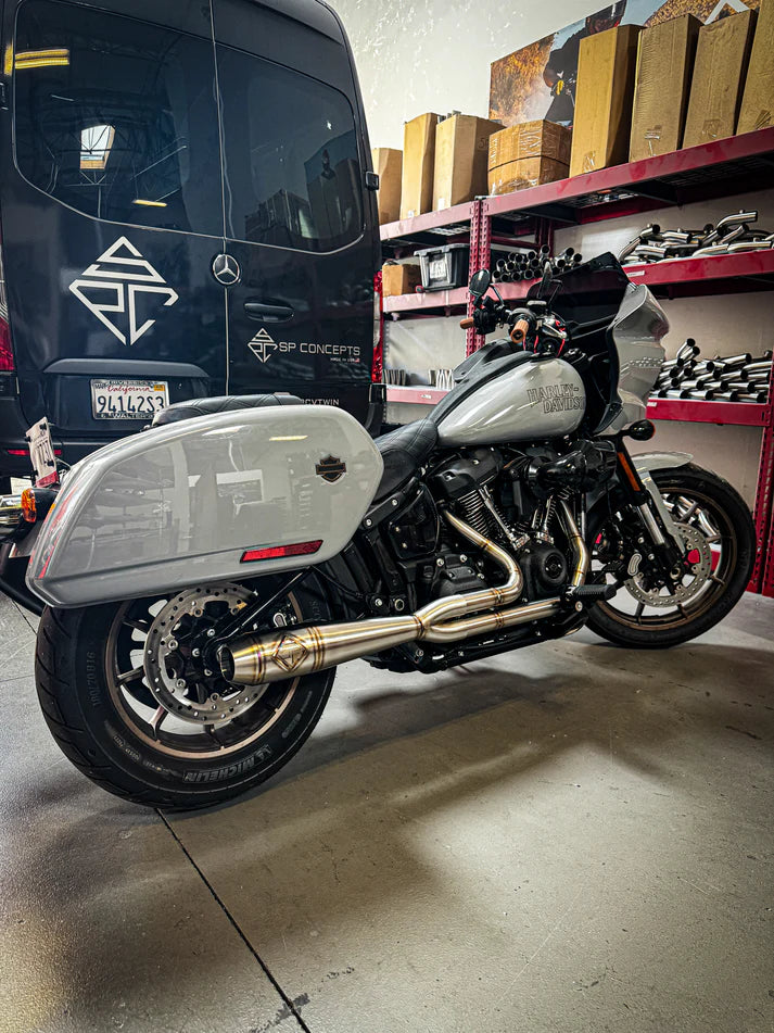 SP Concepts Mid Length "Elsinore" Exhaust - 2018 - 2024 M8 Softail