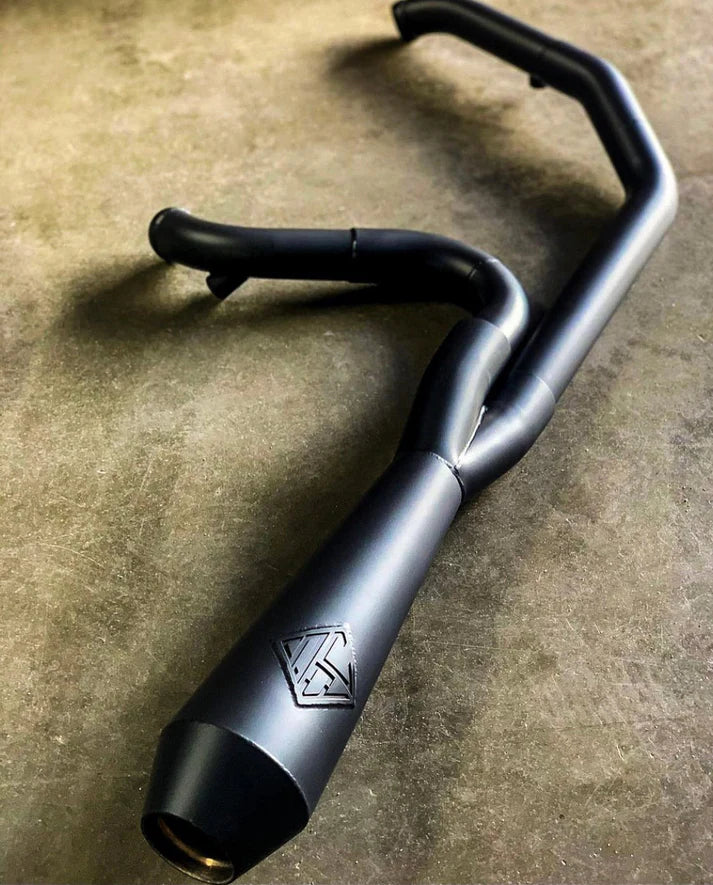 SP Concepts Big Bore 4.5 Exhaust - 1987-1994 FXR W/ Mid Controls
