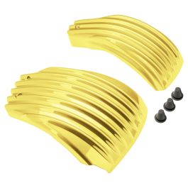 Color Matched Ribbed Battery Covers for Harley® Softail '18-'24