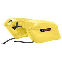 Color Matched Standard Saddlebag Conversion Kit w/ Black Hardware for Harley® Softail '18-'26