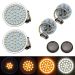 HOGWORKZ® Sequentialz LED Front Turn Signals for Harley-Davidson® | 1157 Base, Bullet Lens