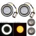 HOGWORKZ® HALOMAKER® LED Front Turn Signals for Harley-Davidson® | 1157 Base, Bullet Lens