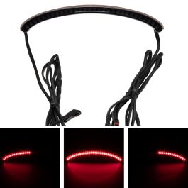 HOGWORKZ® LED Taillight for Harley® Fat Bob FXFB/FXFBS '18-'26 | Smoked Lens