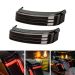 HOGWORKZ® Trilogy™ LED Saddlebag Lights for Harley® Touring '14-'23 | Black (Smoked Lens)