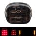 HOGWORKZ® Luminz LED Taillight w/ Plate Light & Signals for Harley-Davidson® Motorcycles