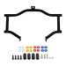 HOGWORKZ® Black Double Barrel Performance Engine Guard for Harley® Touring '14-'23