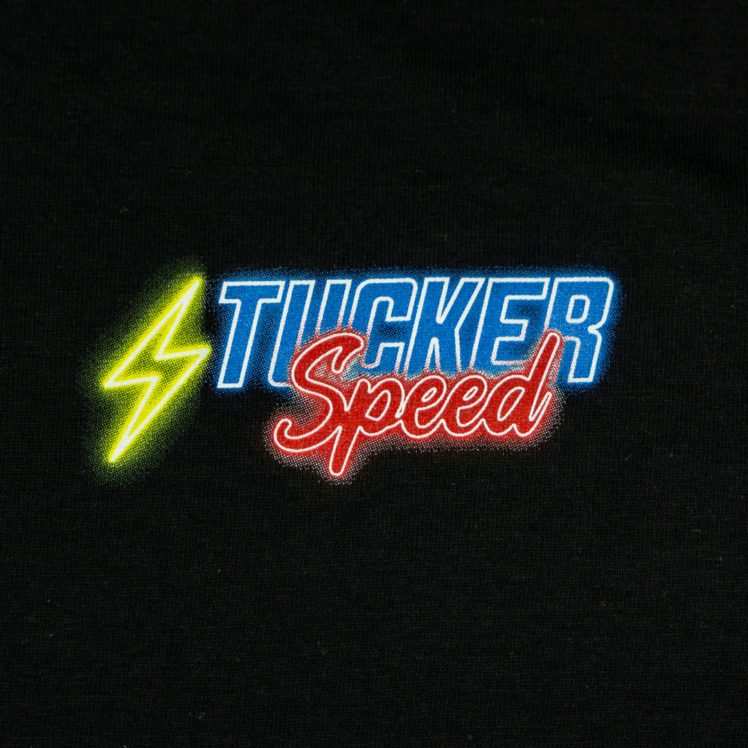 Tucker Speed Neon Lights T-Shirt - Black