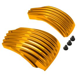 Color Matched Ribbed Battery Covers for Harley® Softail '18-'24