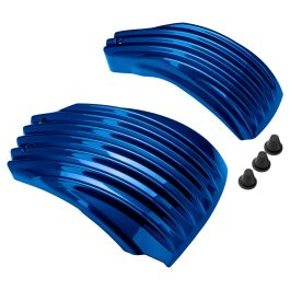 Color Matched Ribbed Battery Covers for Harley® Softail '18-'24